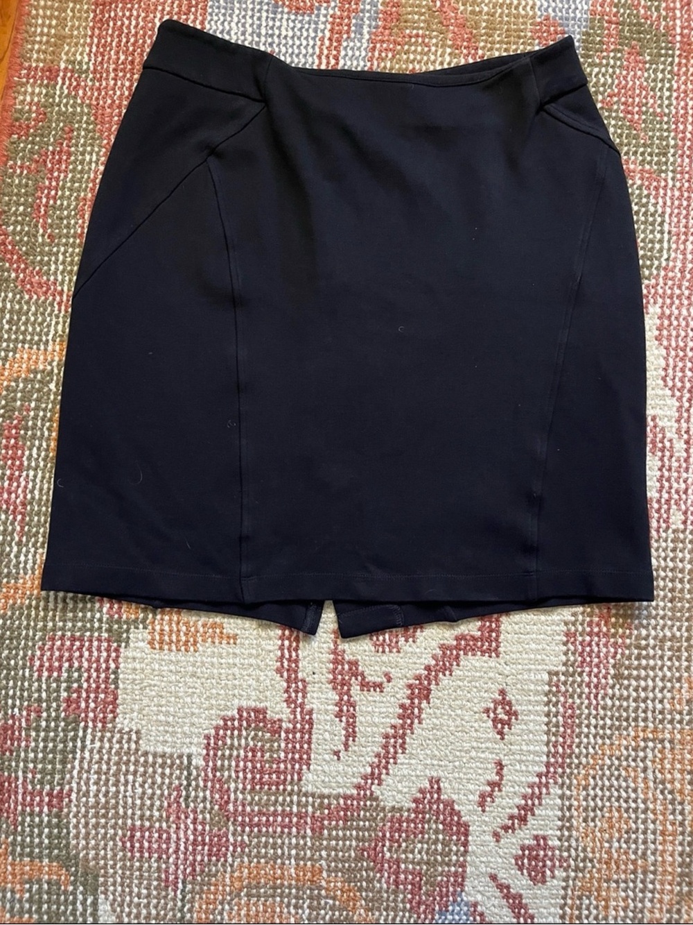 J McLaughlin Black Stretch Pencil Skirt Size 6 Like New